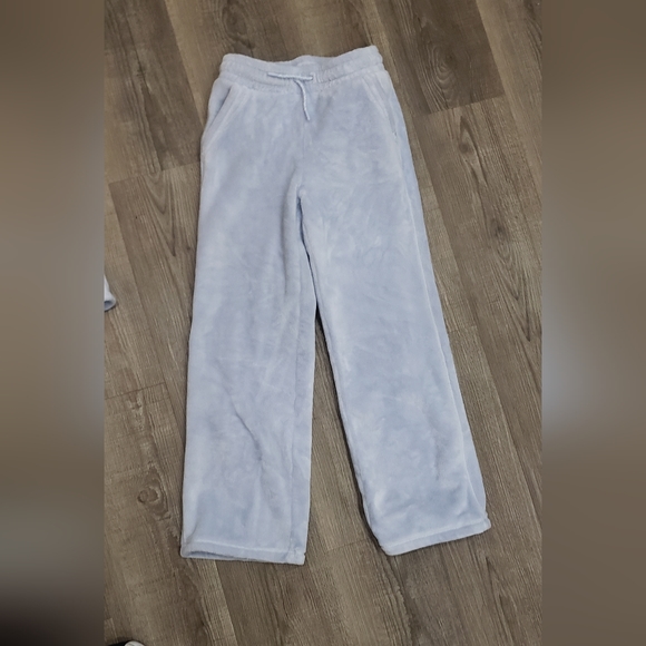 Gap Athleta girls light blue lounge pants size 8/0.  soft and comfy - Picture 1 of 4